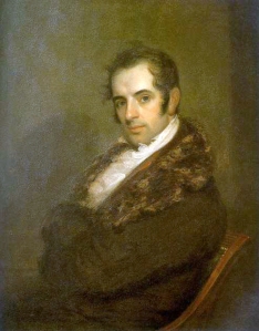 Portrait of Washington Irving by John Wesley Jarvis, 1809